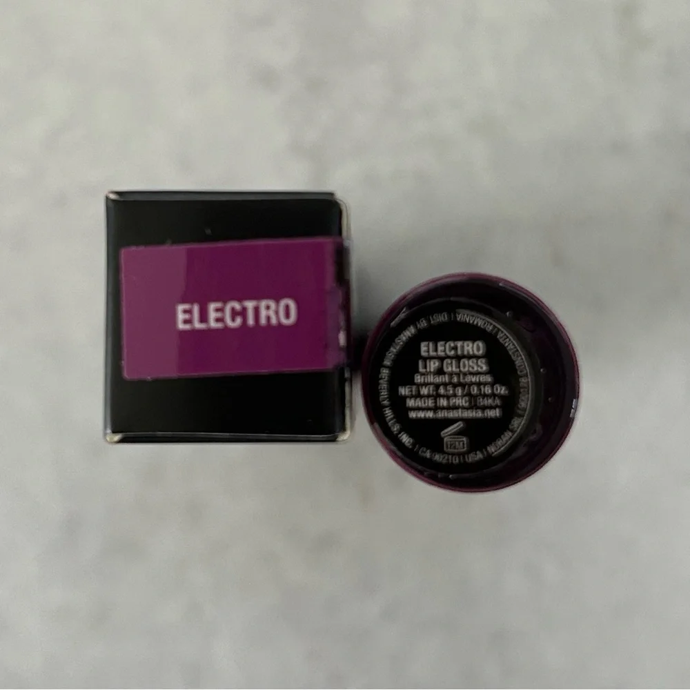 ANASTASIA Beverly Hills Lip Gloss, Electro NWT